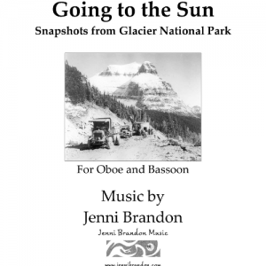 Going to the Sun: Snapshots from Glacier National Park for Oboe and Bassoon
