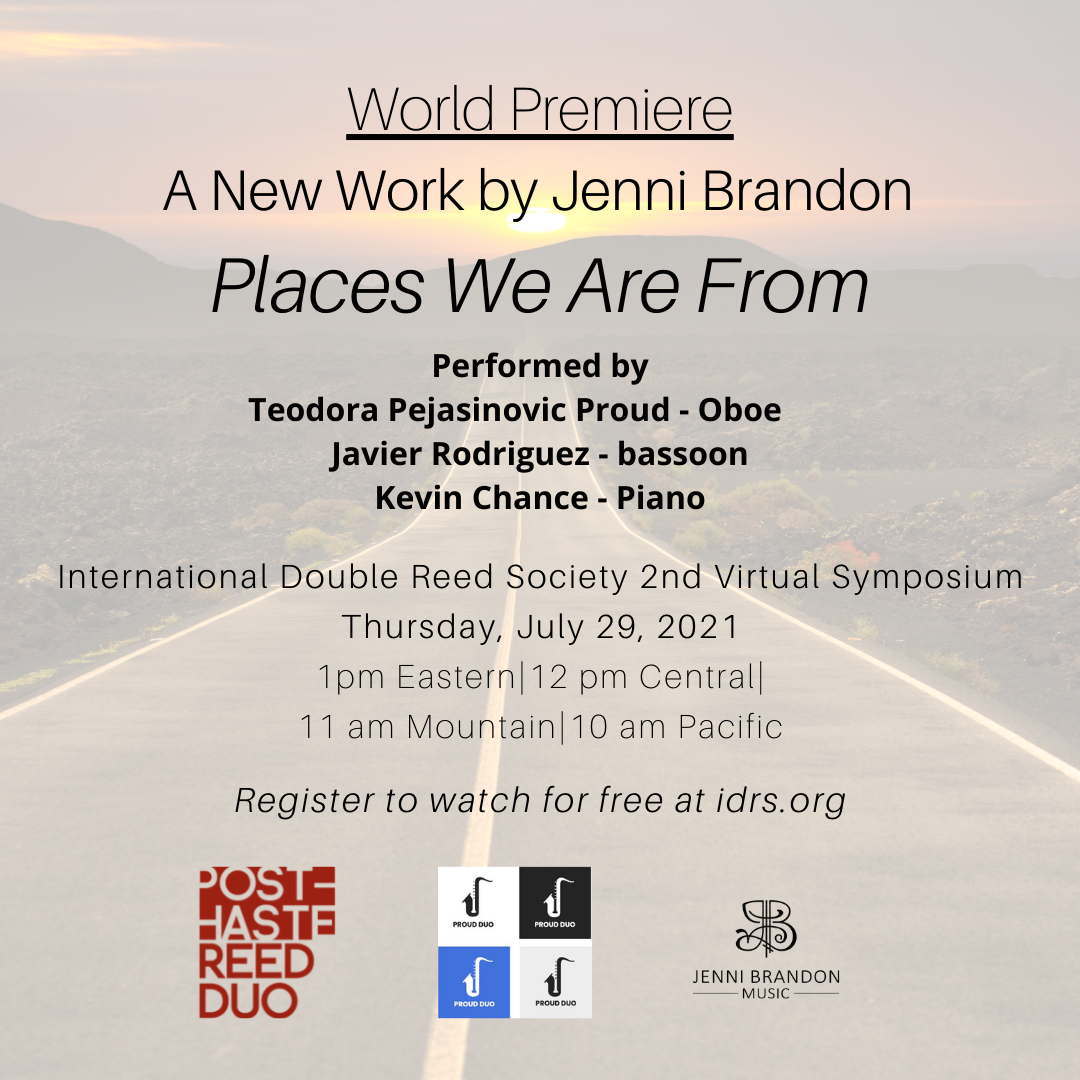 A New Work by Jenni Brandon – “Places We Are From”