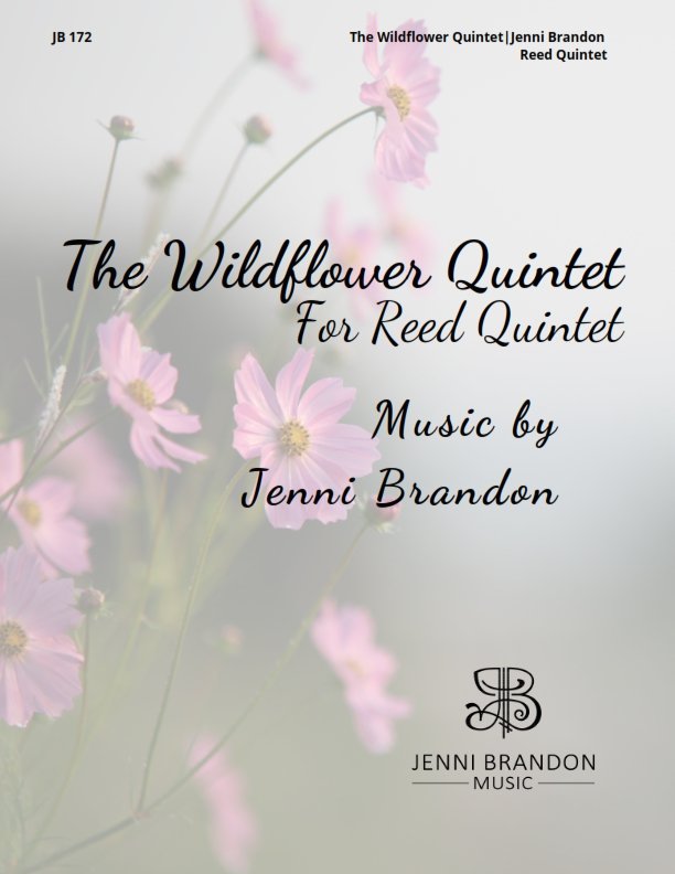 World Premiere recording of “The Wildflower Quintet” released and performed by Kalliope Reed Quintet on April 11 in Boston