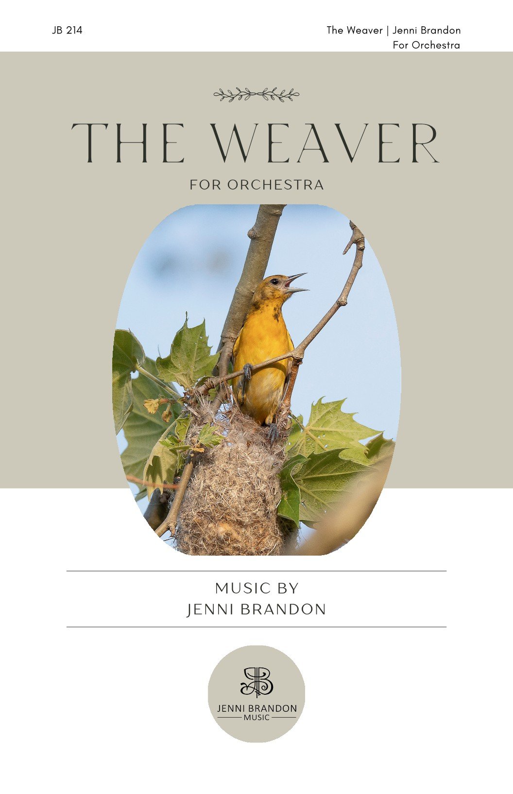 The Weaver for Orchestra
